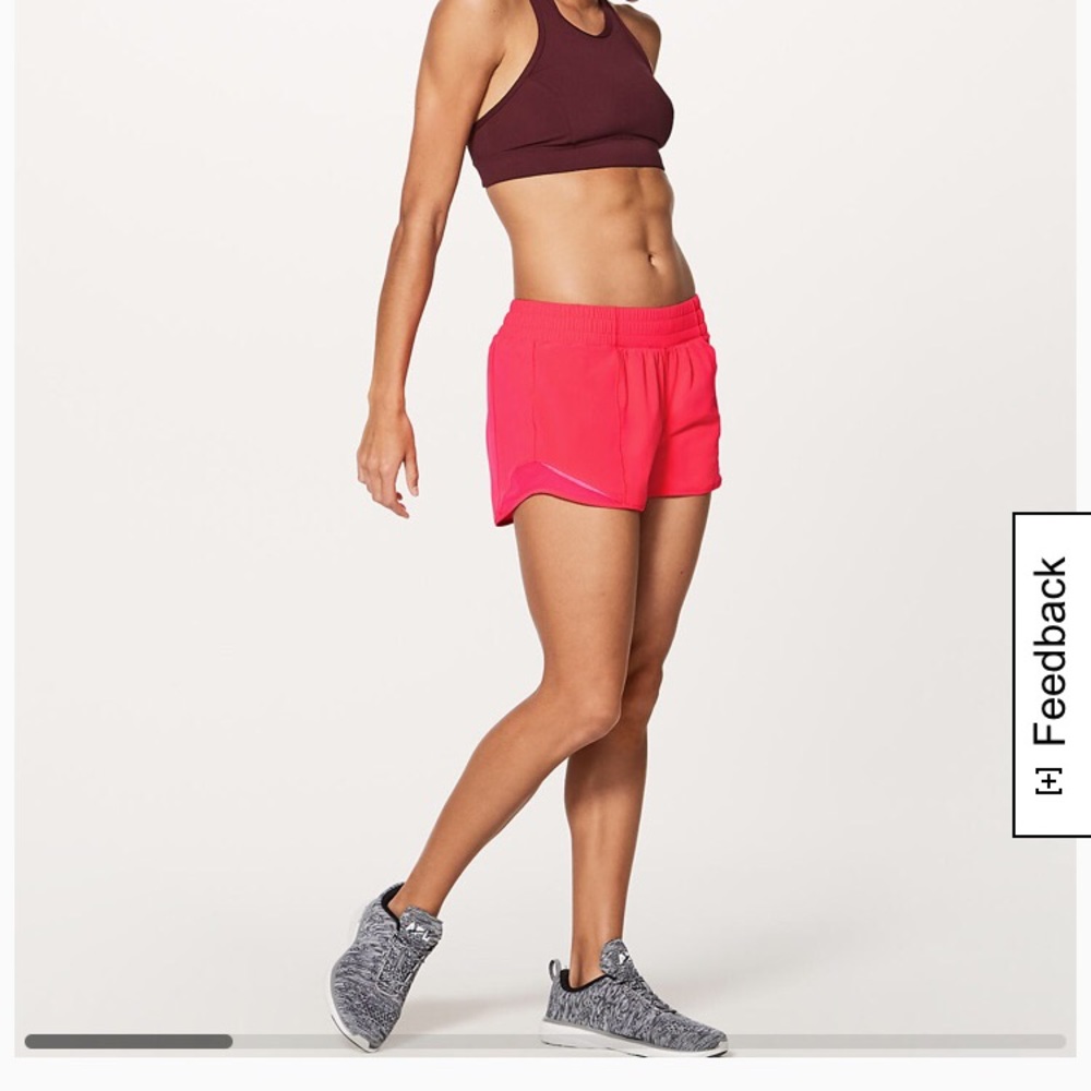 NWOT lululemon hotty hot short
